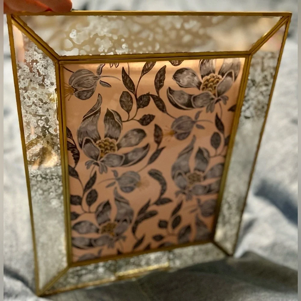 RARE Anthropologie NWT Mercury Glass Frame (8x10)